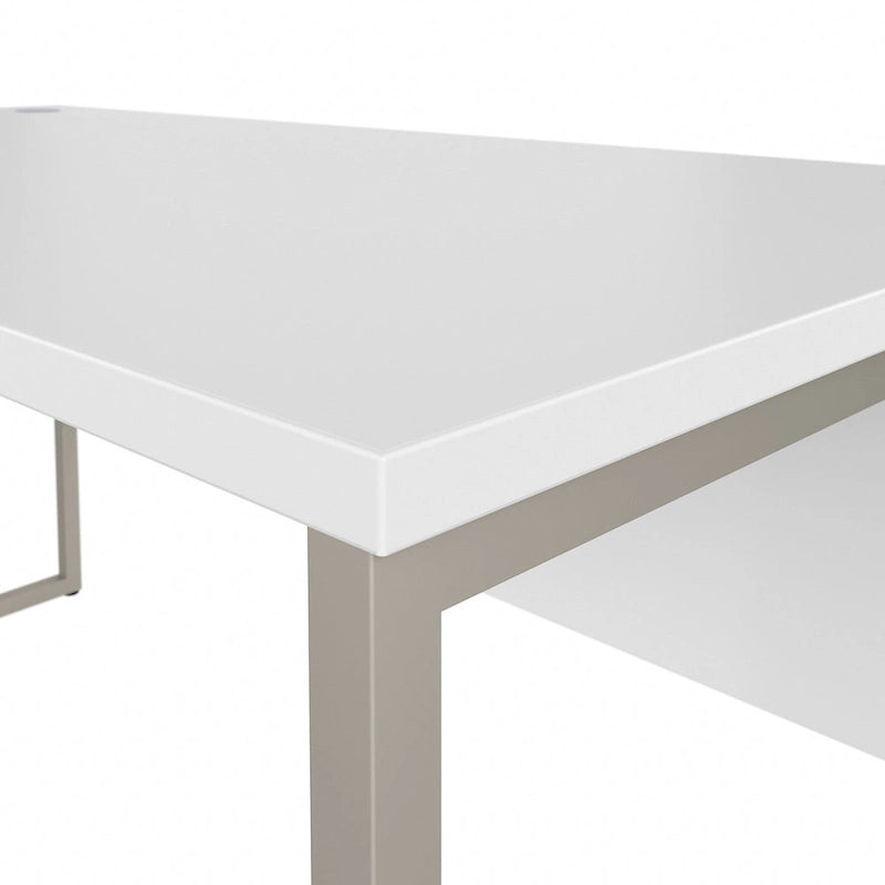 Hybrid 60W x 30D L Shaped Table Desk by Bush Business Furniture
